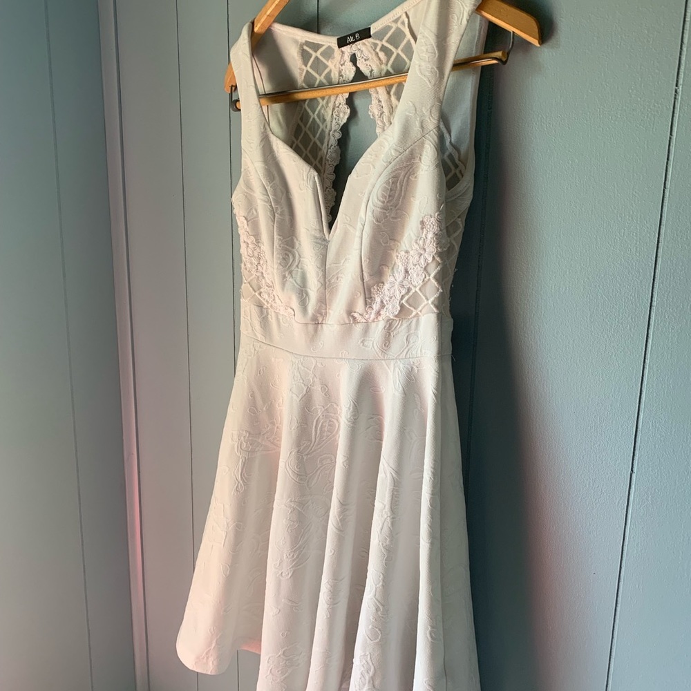 White dress
